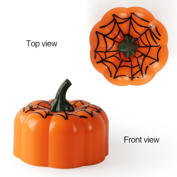 12 Halloween dekorationsrekvisitter atmosfære layout LED elektronisk ca