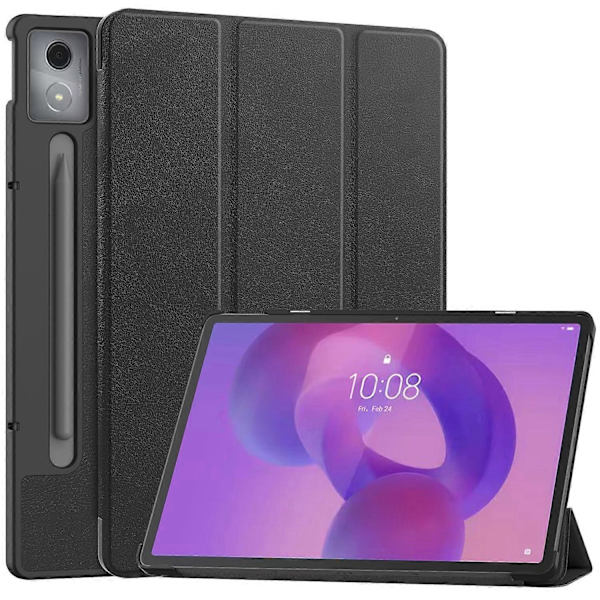Fodral for Lenovo Idea Tab Pro Anti-Drop Lærstativ Tablet Cover - Grå Multicolor Multicolor Black