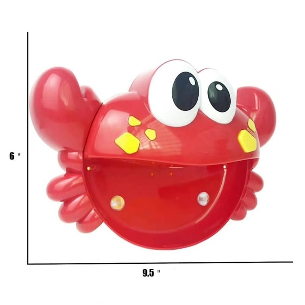 Barn Barn Badkar Krabba Bubbelmaskin Musikalisk Bubbelmaskin Babydusch Badkar Leksak null none{EE}