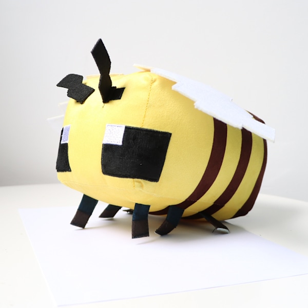 1 Förpackning Minecraft Bi Speltillbehör Plyschleksak Gul Bi Figur