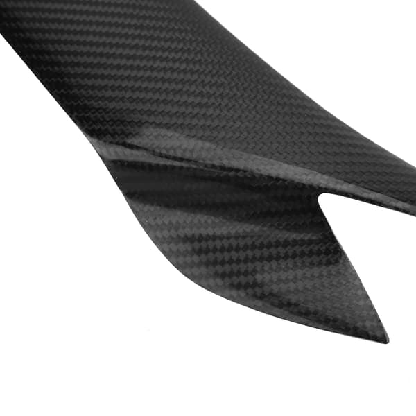 1 Par Bil Äkta Kolfiber Strålkastar Ögonbryn Ögonlock Trim för Mazda RX-8 2004-2008