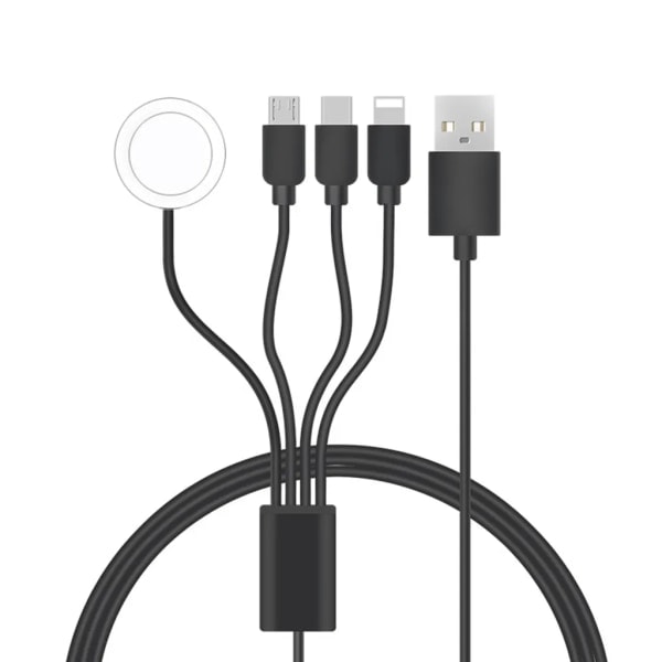 4-i-1 magnetisk trådlös laddningsstation för iWatch {EE}