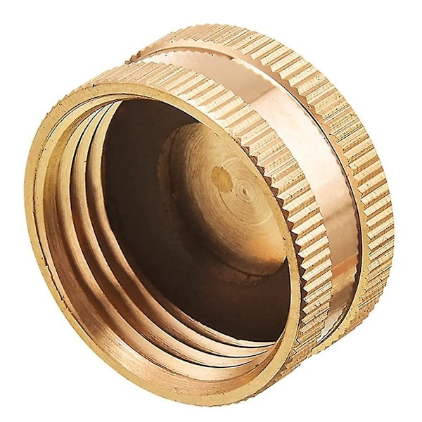 Hageslange Hunnendehette, Messing Kranhette Med Ekstra 12 Skiver, 3/4 Tommer, 4-Pakning