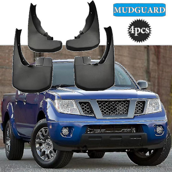 Högkvalitativa stänkskydd för Nissan Navara Frontier Brute D40 2005~2016 Biltillbehör Stänkskärmar Auto Reservdelar Llwl