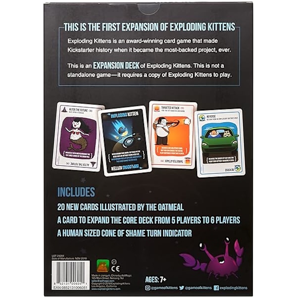 Imploding Kittens Exploding Kittens Expansion Pack - Kortspel{EE}