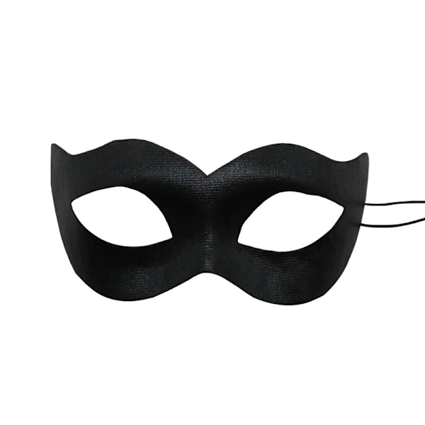 Maskeradmask för män Svart, Halloween Venetianska Maskeradmasker för Vuxna, Svart Mardi Gras Mask
