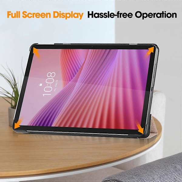 For Lenovo Tab TB311FU Deksel Anti-Fall Lær Stativ Nettbrett Beskyttelse Flerfarget{EE} Multicolor Rose Gold