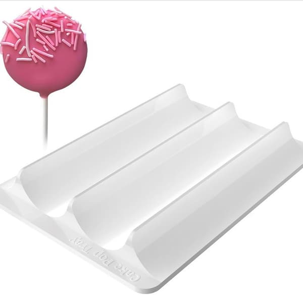 Nytt rundt kakeformsett med brett{EE} White cutter + tray