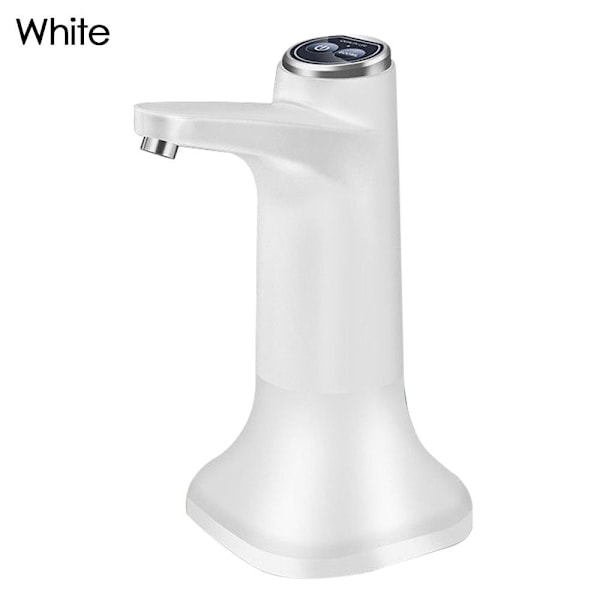 Elektrisk vannpumpe Automatisk vannflaskepumpe HVIT White