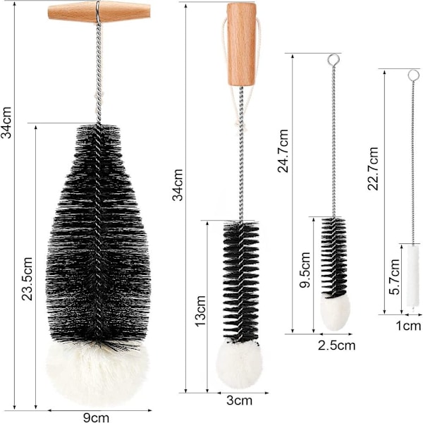 Soda Stream bottle brush Cleaner for glass jars 09 09