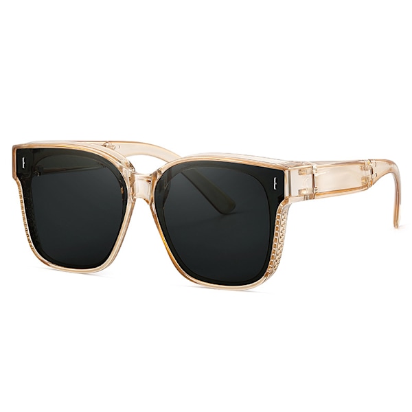 Foldbare Solbriller Over Briller Te Brun brown