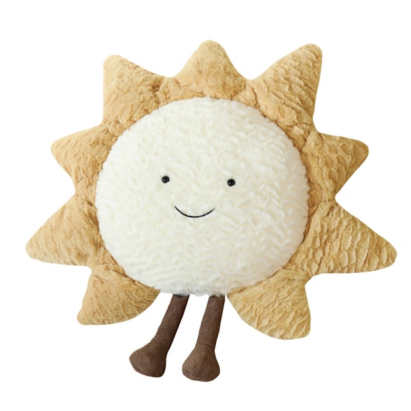 Smilende månestjerne sol med ben Plyslegetøj stjerne{EE} star 60cm