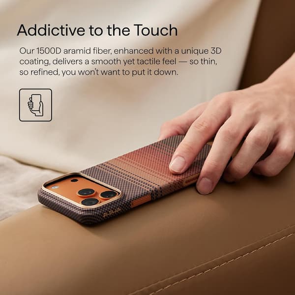 for iPhone 17 Pro Max Case 6.9\" with Camera Control Button, MagSafe Compatible, Ultra-Thin Case with No-Case Feel, 1500D Aramid Fiber W