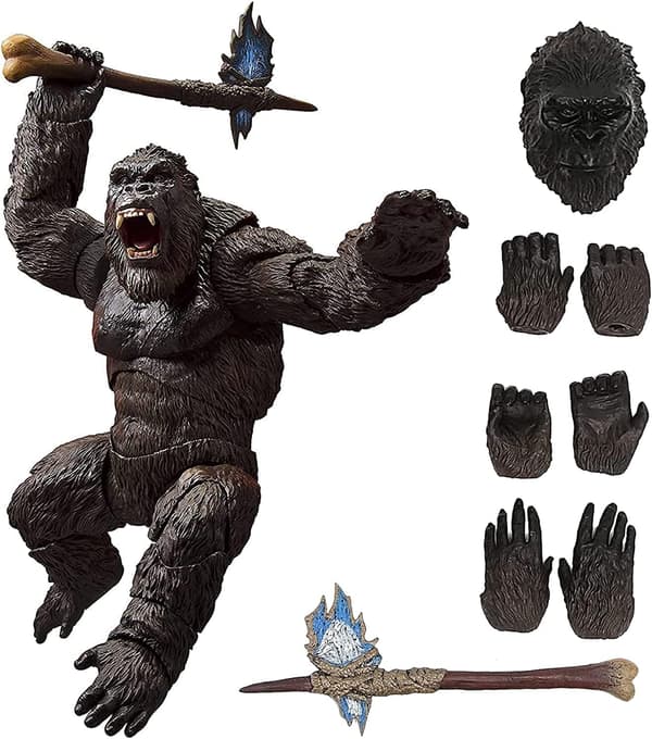 King Kong Actionfigur - King Kong Legetøjsfigur - Godzilla VS. Kong Legetøj