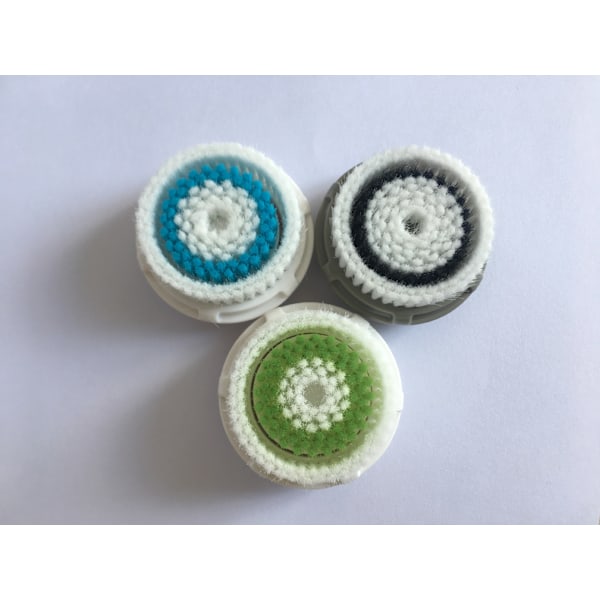 Erstatningsbørste for ansiktsrens kompatibel med Clarisonic børstehode clarisonic mia2/fit/aria/smart