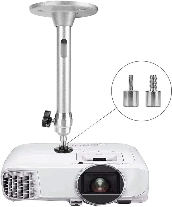 Projector Mount Ceiling Mount Universal Video Projector Mount for Mini Projector Mount Rotation 90° 360° Wall Mount Ceiling Mount M