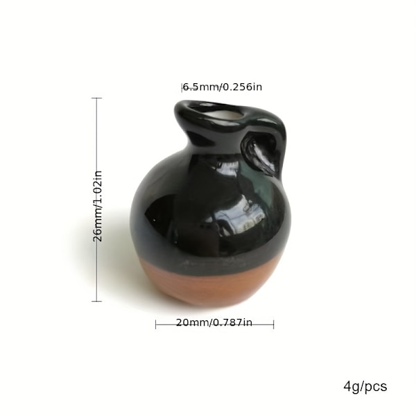8 kpl Magneettisia Mini Keraamisia Lasimaljakoita Tipalla, Jääkaappimagneetteja, Mini Keraamisia Ruukkuja Kukille, Jääkaapin Puutarharuukku Magneetti Monivärinen