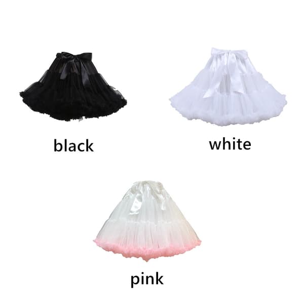 Underskjørt SVART ONE SIZE svart black One Size