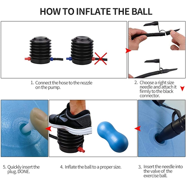 Peanøttball - Anti-Burst treningsball for fødsel