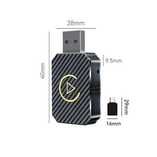 Trådløs CarPlay Adapter 2025{EE} 40