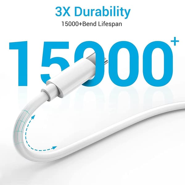 USB C till USB C Snabbladdningskabel 60W Typ C Kompatibel med iPhone 15 16 Android-telefoner 3-pack 1 meter