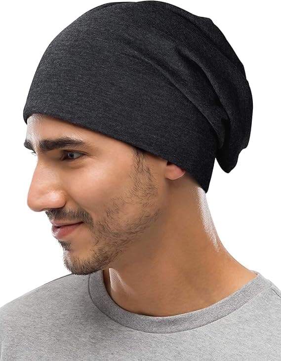 2 stk. klassisk hue til mænd og kvinder, unisex strikhue lang hue til vinter