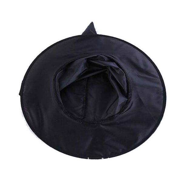 stk Halloween Hat Sort Oxford Klud Heksehat Makeup Kostume Rekvisitter Harry Potter Heksehat Heksehat (Størrelse L)