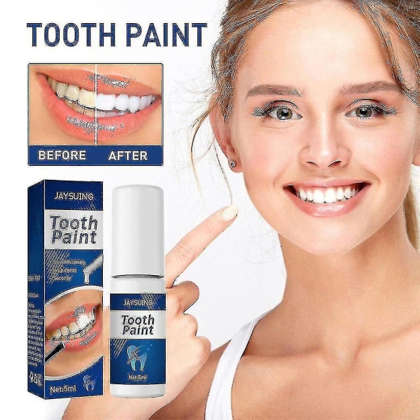 Bästsäljande tandfärg, Omedelbar tandblekningsfärg Extra stark vit tandpoleringsgel- --j