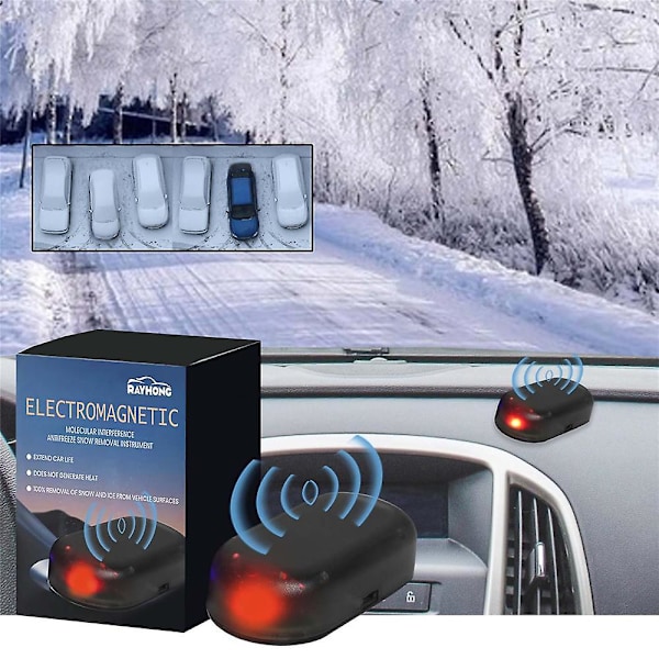 Elektromagnetisk molekylär interferens frostskyddssnöborttagare avfrostning för bil automatisk lastbil fönsterglas