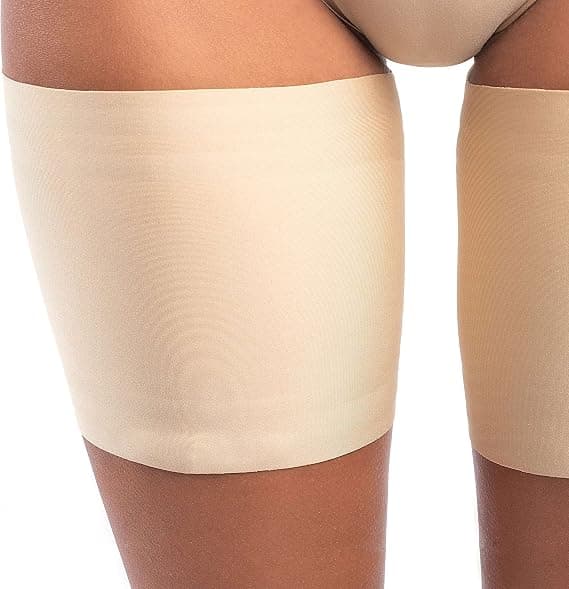(L) Unisex anti-chafing elastiska lårband sträcker sig för att förhindra skav