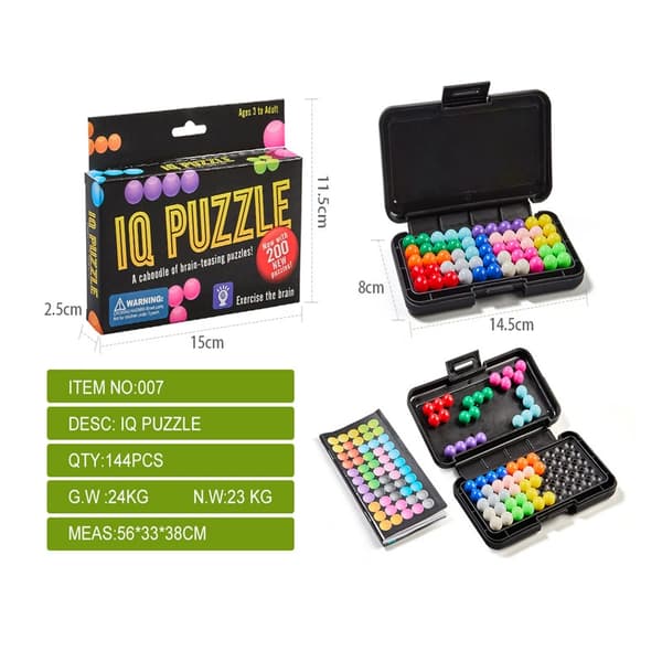 Educational Insights Kanoodle - 3D Brain-Twisting Puzzle for Kids, Spatial Puzzle Games for Adults, Teens, and Children, Problem-Solving Toys an Medium