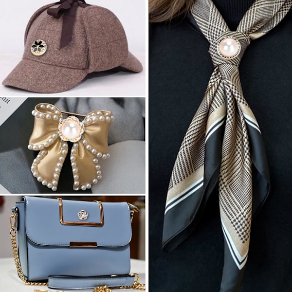 16 st Kvinnors Skjortbroschknappar, Täckknappar Nålar Sött Emaljnålsset för Kvinnokläder Accessoarer Gåvor-FS4-{hh]