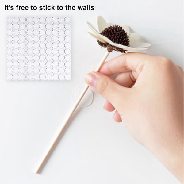 Clear Removable Adhesive Dots Double-Sided DIY Widely Used High Transparency Strong Viscosity No Trace Sticker Dots