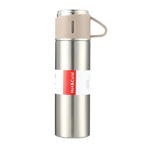 Double layer stainless steel vacuum insulation water bottle coffee cup thermos 12 hours cold and leakproof suitable for travel home office