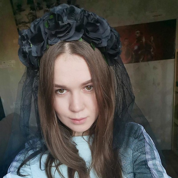 Halloween Jul Juledekoration fest hårbånd mørk heksekostume pandebånd