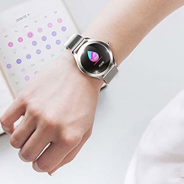 Smartklokke Dame Smartklokke Smart Klokke for Kvinner med Tidsvisning{ee]