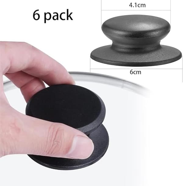 Lid handle - Lid knobs - Kitchenware spare parts - Universal - Pot handle - Screw