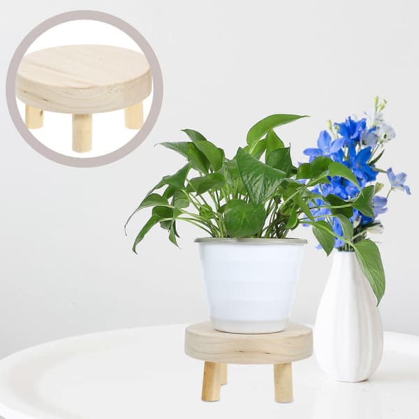 Tre Plantestativ Tre Blomsterpotteholder Mini Trepall