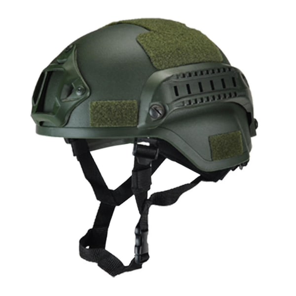 Militär taktisk hjälm Airsoft Gear Paintball Huvudskydd med Night Vision Sport kamera fäste