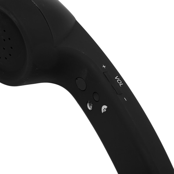 Retro Bluetooth Handset, Wireless, Rechargeable, Black – Mobile Phone Receiver