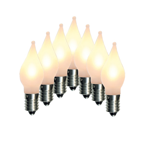 21 LED-lys for Adventslysestake Elektrisk nål E10 Uni 10-55V
