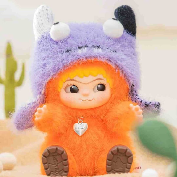 Maomao trendig festserie blind Wow Kuku figur plyschdocka 1 random blind