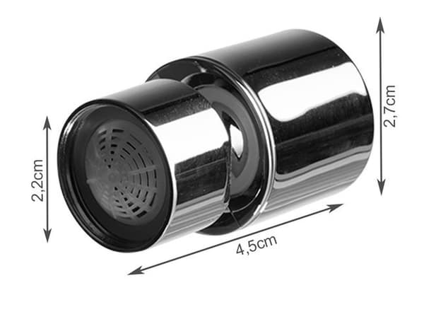 Mundstykke til vandhane - 360° roterende vandadapter 40
