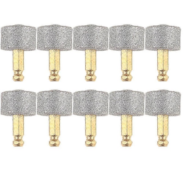 10 stk. Slibehoved til hundeklo-sliber, udskiftningshoved Grey 10pcs