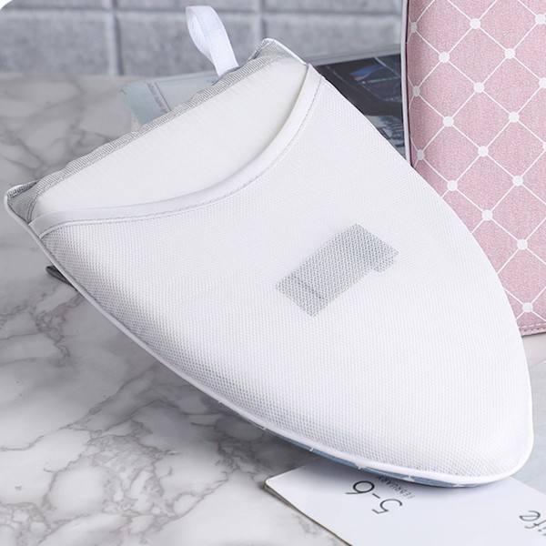 Mini Strykbräda Ärmdyna Portabelt Litet Strykbord Ställ Stryktillbehör Pink Grid