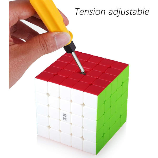Speed Cube 5x5 5x5x5 Stickerless Magic Puzzle Magic Speed Cube 5X5X5