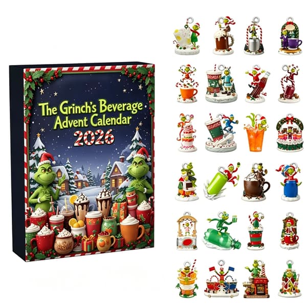Halloween Julekalender 2D Akryl Samlerlegetøj Nedtælling Collectible Toy Type D 26*18*3CM