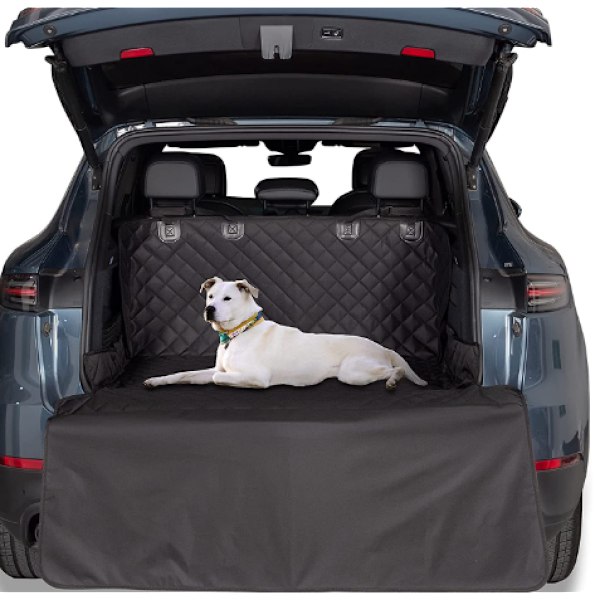 1 luggage cover dog with side cover, car cover