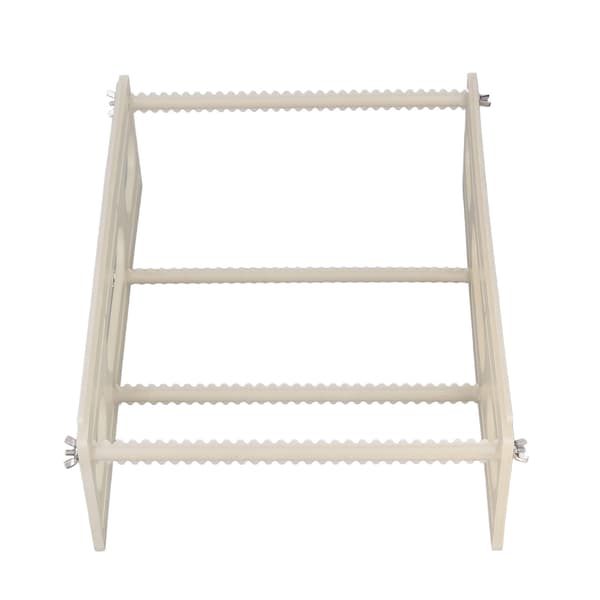 Vinyl Record Drying Rack ABS Plastic Large Capacity Record Storage Holder Sawtooth Design 0.4