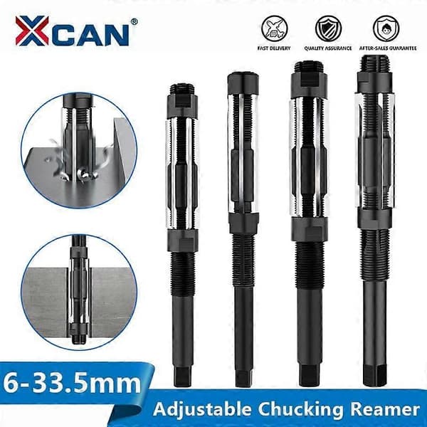 Adjustable Hand Reamer Machine Cutting Tool 6 7 8 9 10 11 12 13 15 17 19 21 23 26 29 30mm Hand Tool 17-19mm